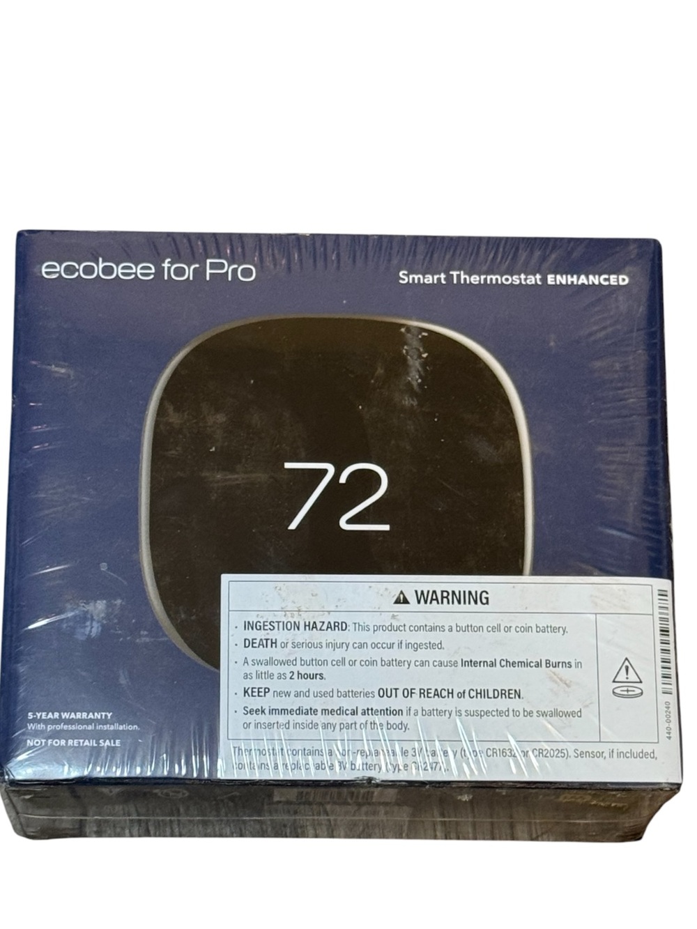 ecobee for Pro Smart Thermostat (Black) - Enhanced